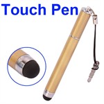 iPhone Touchepen m. Jackstick Plug (Guld)